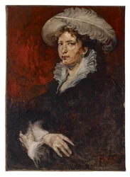 Lady with Plumed Hat